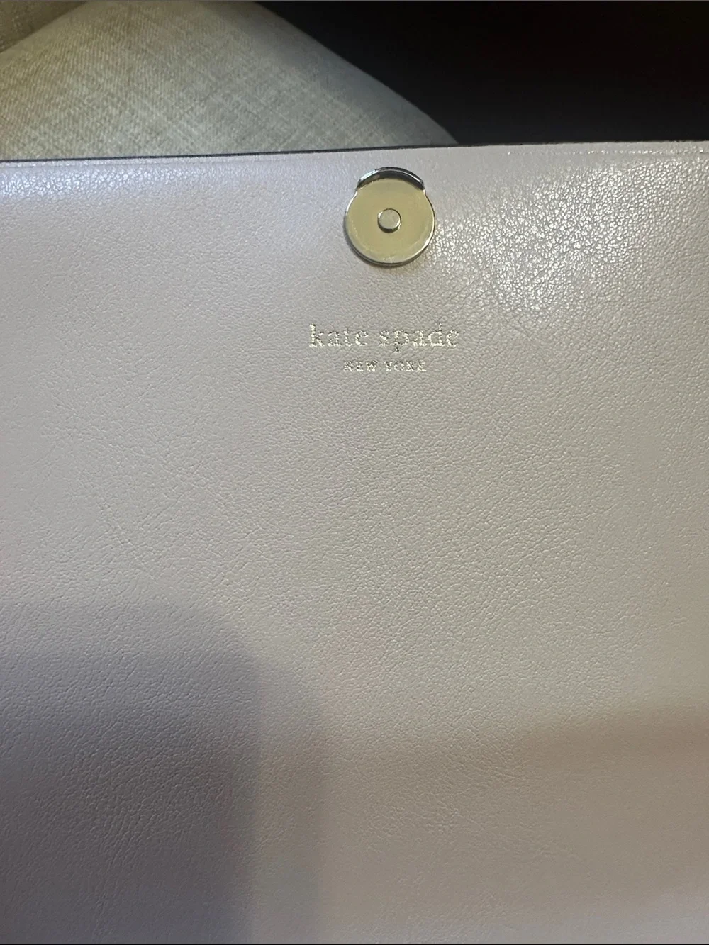 kate spade black leather crossbody saddle bag - Picture 10 of 12